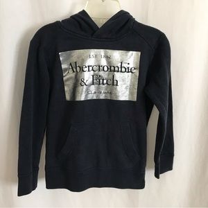 Abercrombie & Fitch Kids long sleeve Hoodie Navy size 5/6